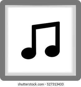 Flat Vector Note icon