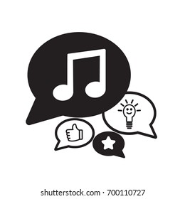 Flat Vector Note icon