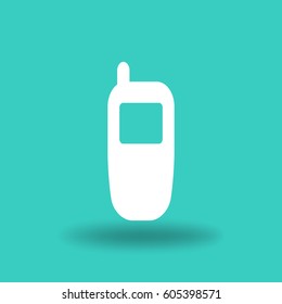Flat Vector Phone Icon