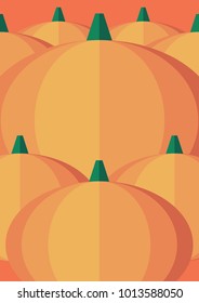 Flat Vector Pumpkins