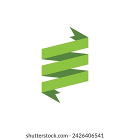 Flat vector ribbons banners flat illustration