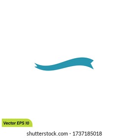 Flat vector ribbons banners flat isolated on white background, vector eps 10