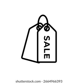 Icono plano de la venta del Vector para el descuento, la promoción, y el diseño de compras