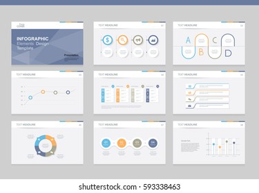 flat vector  set infographics element design template. for business  presentation template , brochure, and web design
