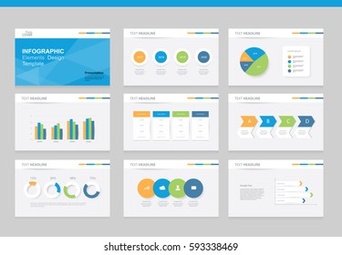 modelo de design de elementos infográficos conjunto de vetores plano. Para modelo de apresentação de negócios, folheto e web design