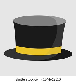 Flat vector set of man and woman hats