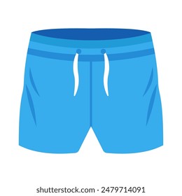 Flat vector shorts icon. Emoji emoticon shorts best flat icon.