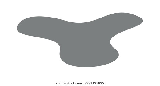 Ilustración de silueta vectorial plana