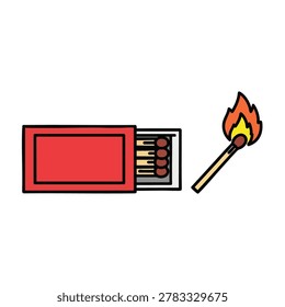A flat vector style