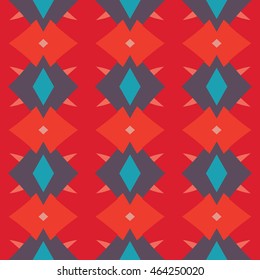 Flat vector texture of geometric shapes. Multicolored abstract pattern in modern style. Can be used for covers, posters, banners with geometric pattern design. 