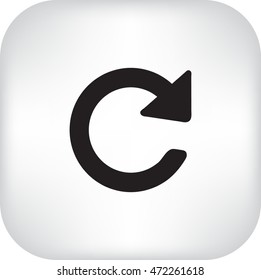 Flat Vector Update icon