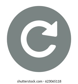 Flat Vector Update icon