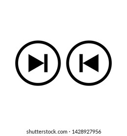 Flat video, music, tv, movie icon vector illustration Eps10
