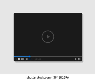 html5 video player template download