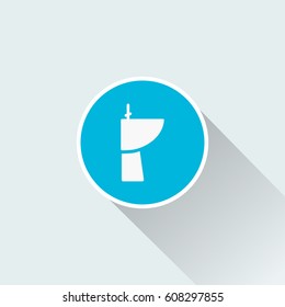 flat washbasin icon