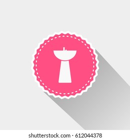 flat washbasin icon
