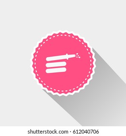 flat water hose icon