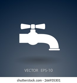 Icono de la grieta de agua