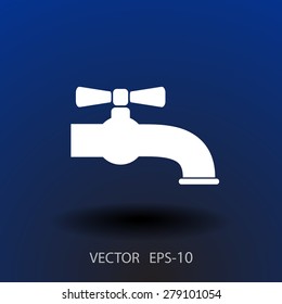 Icono de la grieta de agua