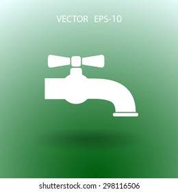 Icono de la grieta de agua