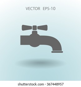 Icono de la grieta de agua