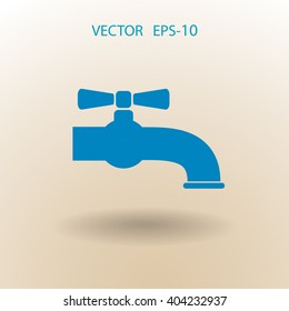 Icono de la grieta de agua
