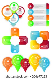 flat web element set