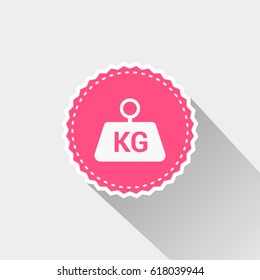 flat Weight icon