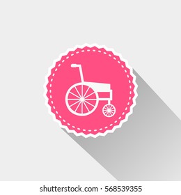 flat wheelchair icon