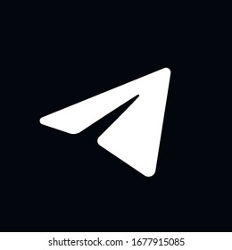 Telegram App icon in iOS Style