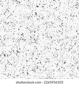 A flat white surface sprinkled with tiny particles, dust or impurities. Pattern for tile, stoneware or linoleum. Vector seamless.