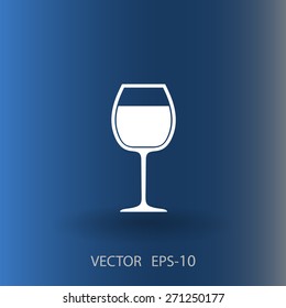 Icono de copa de vino