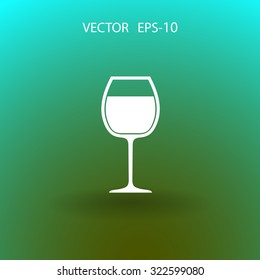 Icono de copa de vino