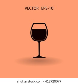 Icono de copa de vino