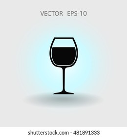 Icono de copa de vino