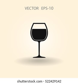 Icono de copa de vino