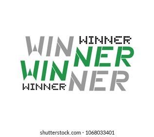 flat winner symbol