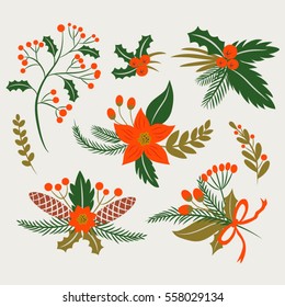 クリスマス 花 のイラスト素材 画像 ベクター画像 Shutterstock