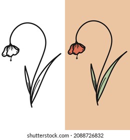 flat withered flower icon, editable vector file for all of your graphic needs.