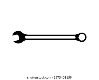 flat wrench tools vector illustration on transparent background