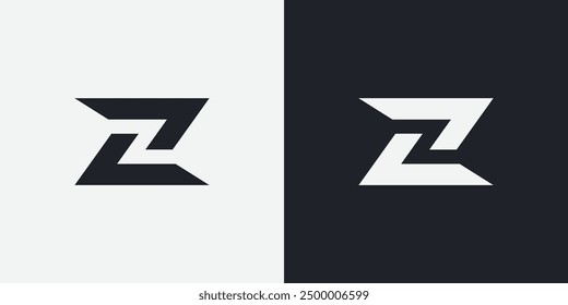 Flat #z letter logo collection