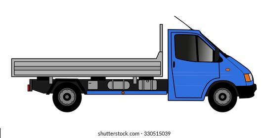 Similar Images, Stock Photos & Vectors of Vector outline truck
