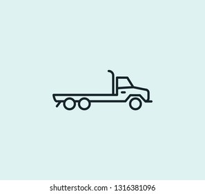 Flatbed Tow Truck Images, Stock Photos & Vectors | Shutterstock