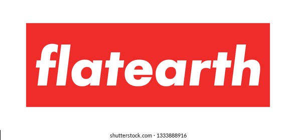 Flatearth Design for T-shirt, Bag, Sticker