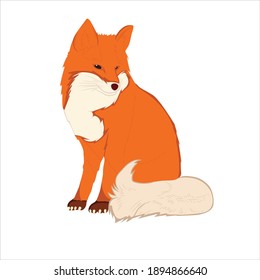 flaticon animal fox vector illustration