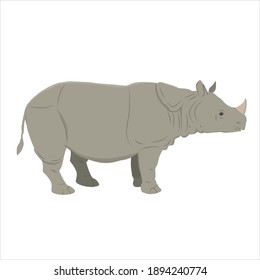 flaticon animal rhino vector illustration