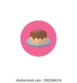 flaticon ceke valentine vector illustration