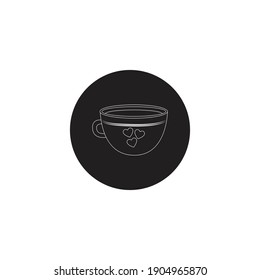 flaticon chocolate drink valentine solid vector illustration
