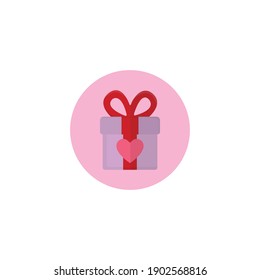 flaticon gift valentine vector illustration