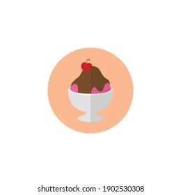 flaticon ice cream valentine vector illustration